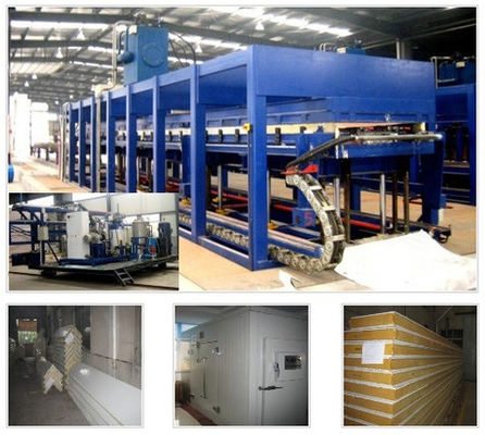 38kw réfrigérateur PU Panneau sandwich machine de polyuréthane