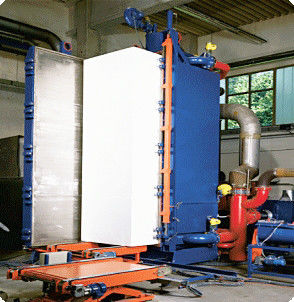 Machine de moulage de blocs EPS verticale
