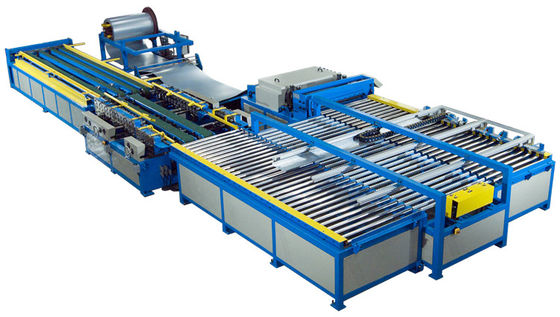 Machine de formage de conduits rectangulaires hvac en forme de U