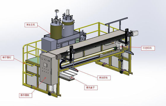Ligne de production de panneaux SIP de maison préfabriquée à panneaux isolants