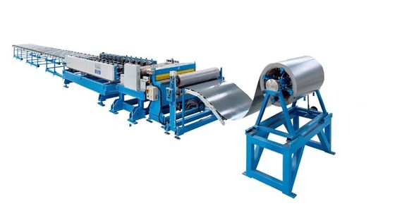 Machine de revêtement de toit en acier