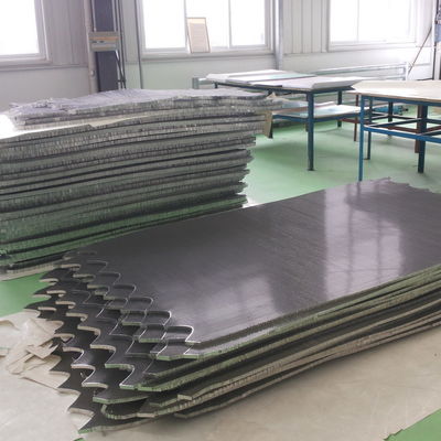 PLC 4000g/min Machine à panneaux en aluminium à nid d'abeille