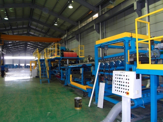 Machine de formage de rouleaux de panneaux en ligne ISO en laine minérale EPS