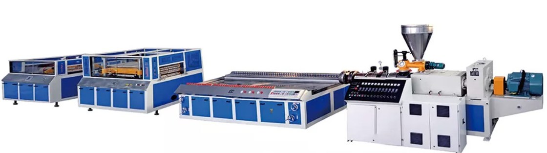 Ligne de production de la machine de panneaux muraux en PVC en plastique EPS avec CE