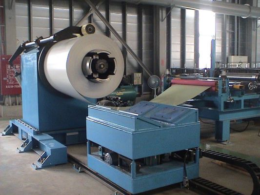 Ligne de décoiler de bobine d'acier hydraulique EPS